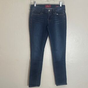 Lucky Brand Women's Deep Indigo Skinny Jeans